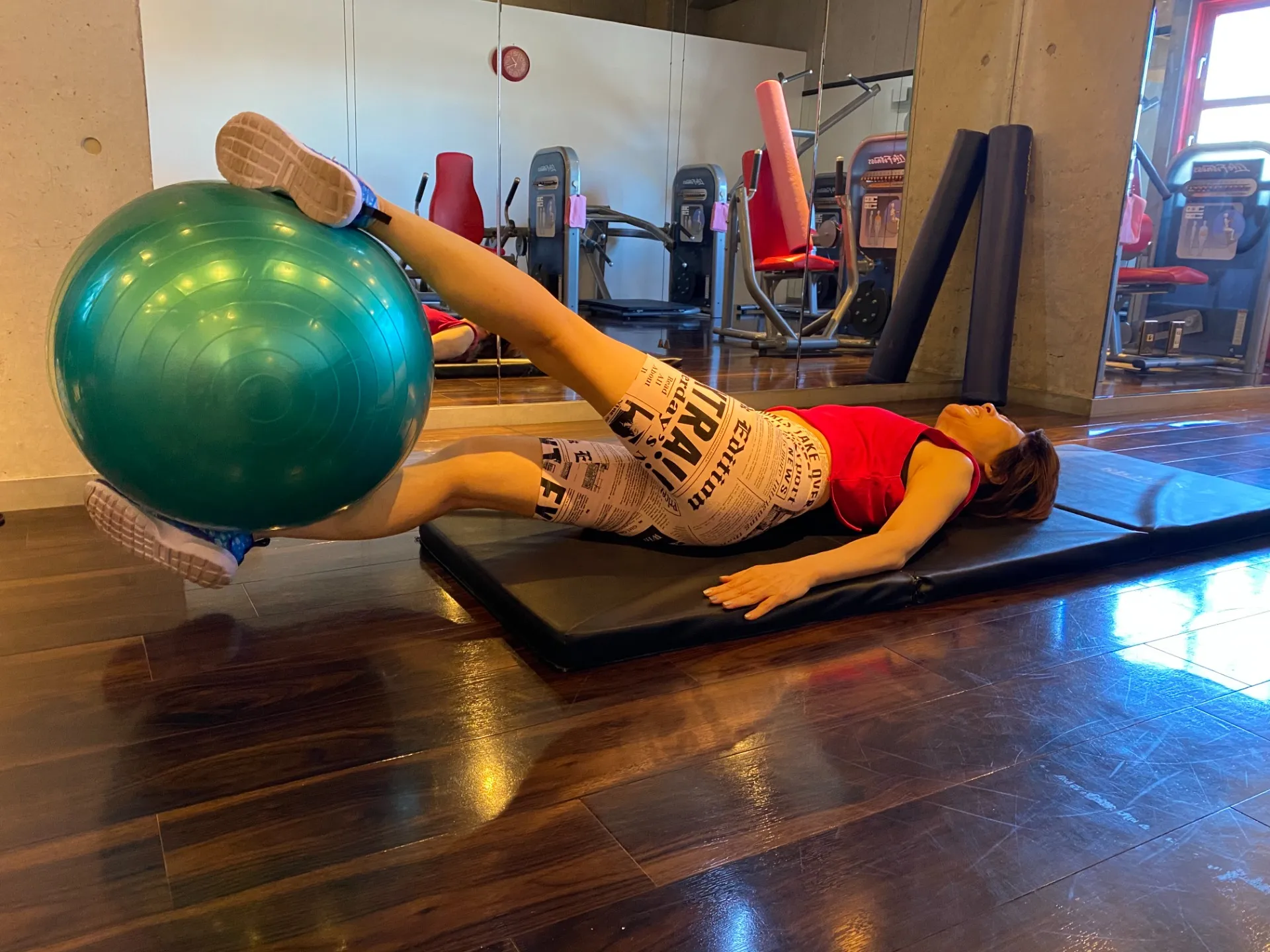 エステWAM　高齢体幹トレーニング