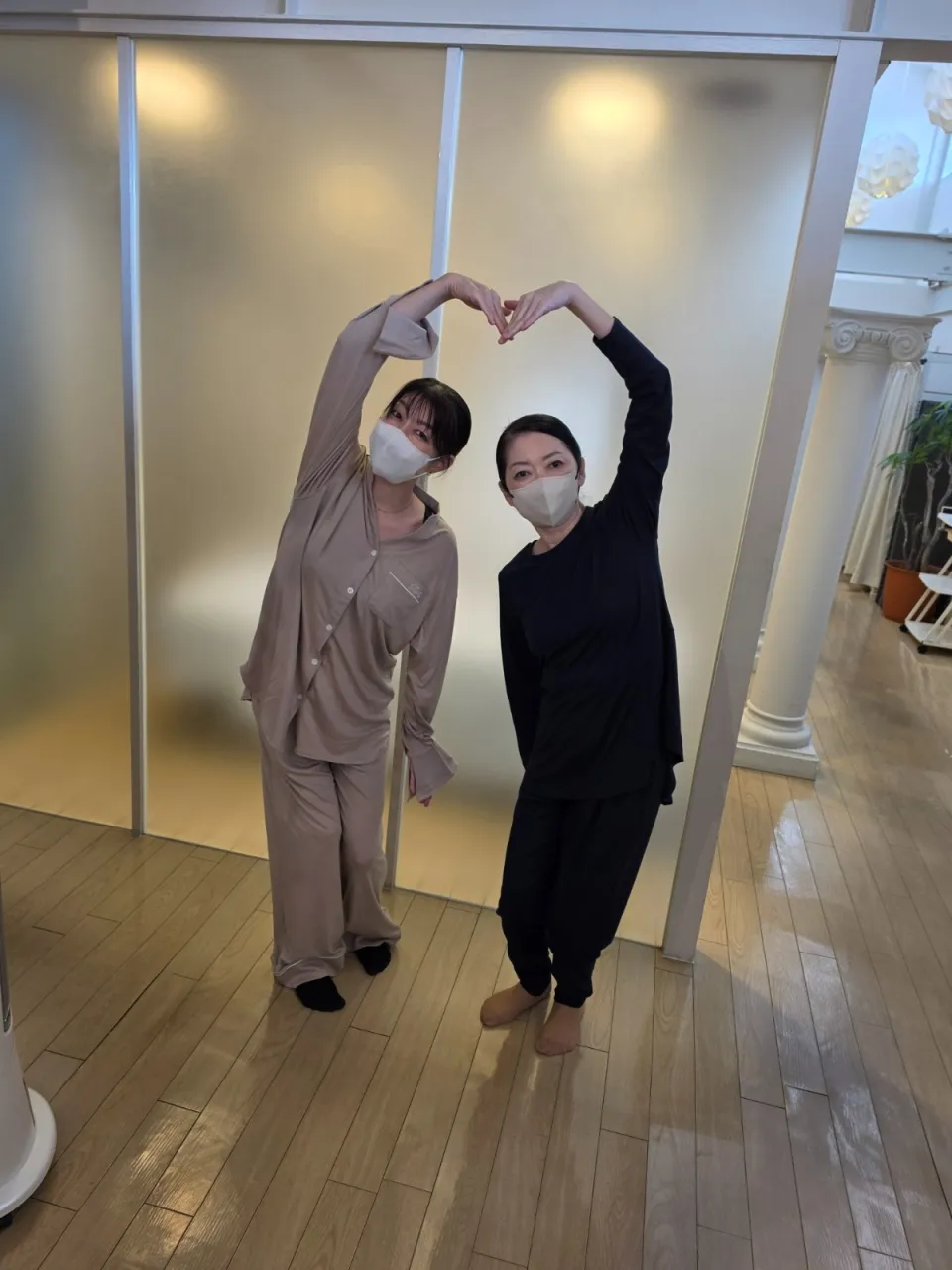 リカバリーウェアで体を温める✨